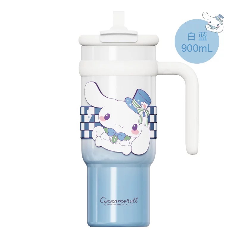正品 艾可思三麗鷗kitty保溫杯冰霸杯 高顏值 大容量保冷杯-細節圖10