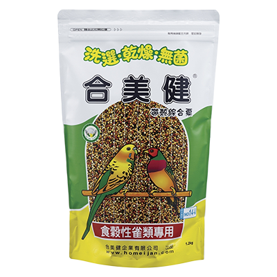 實體門市｜翔帥寵物生活館｜合美健｜NO.14A｜1.2KG｜帶殼綜合栗｜鸚鵡飼料｜鳥飼料｜超商最多7包-細節圖3