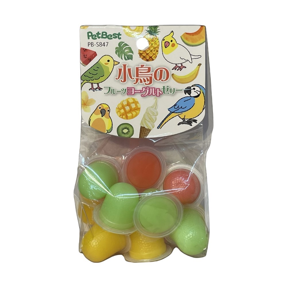實體門市｜鸚鵡｜優格｜綜合水果果凍｜零嘴｜派伊梅｜味覺噗啾｜零食｜鳥果凍｜零食｜寵物專用果凍｜翔帥寵物生活館｜AAA-細節圖3