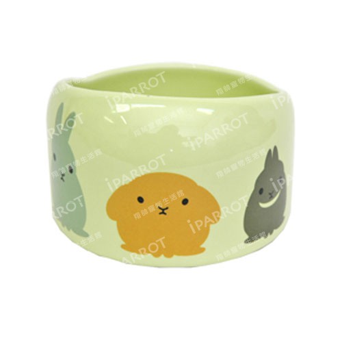 實體門市｜日本Marukan｜瓷碗｜陶瓷碗｜透氣加高｜兔食碗｜ES15｜ES13｜兔子｜兔飼料碗｜翔帥寵物生活館-細節圖4