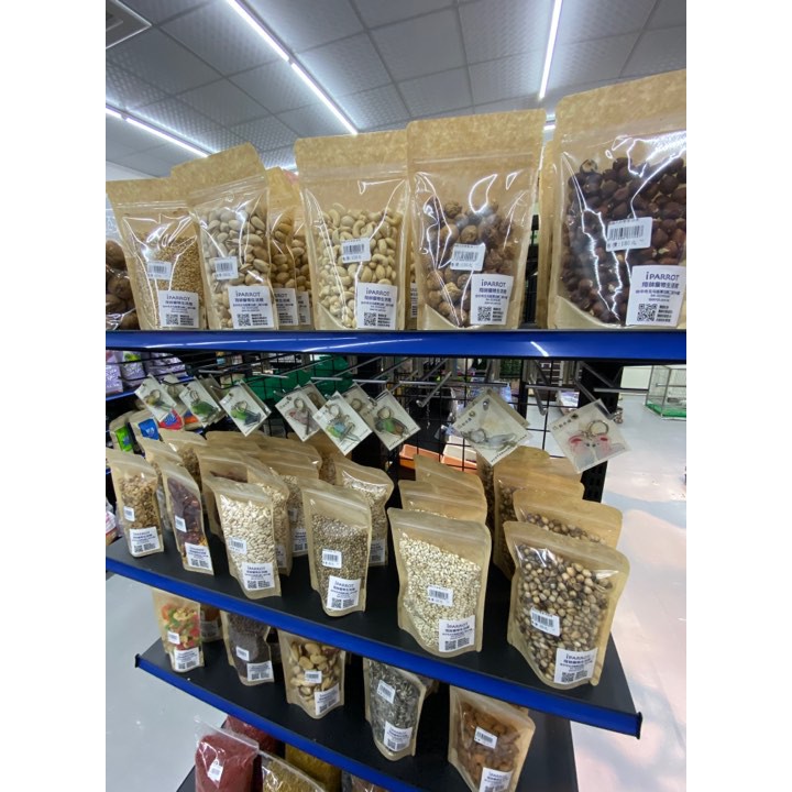 實體門市｜翔帥寵物生活館｜天然零嘴-去殼杏仁果｜鸚鵡飼料｜倉鼠飼料｜精選穀物｜鳥飼料｜鳥零食｜鸚鵡零食｜AAA-細節圖4