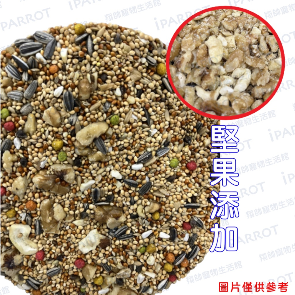實體門市｜翔帥嚴選鸚鵡飼料｜鸚鵡飼料｜中小型鸚鵡｜中大型鸚鵡｜中長尾鸚鵡飼料｜特級鸚鵡飼料｜鸚鵡主食｜翔帥寵物生活館-細節圖5