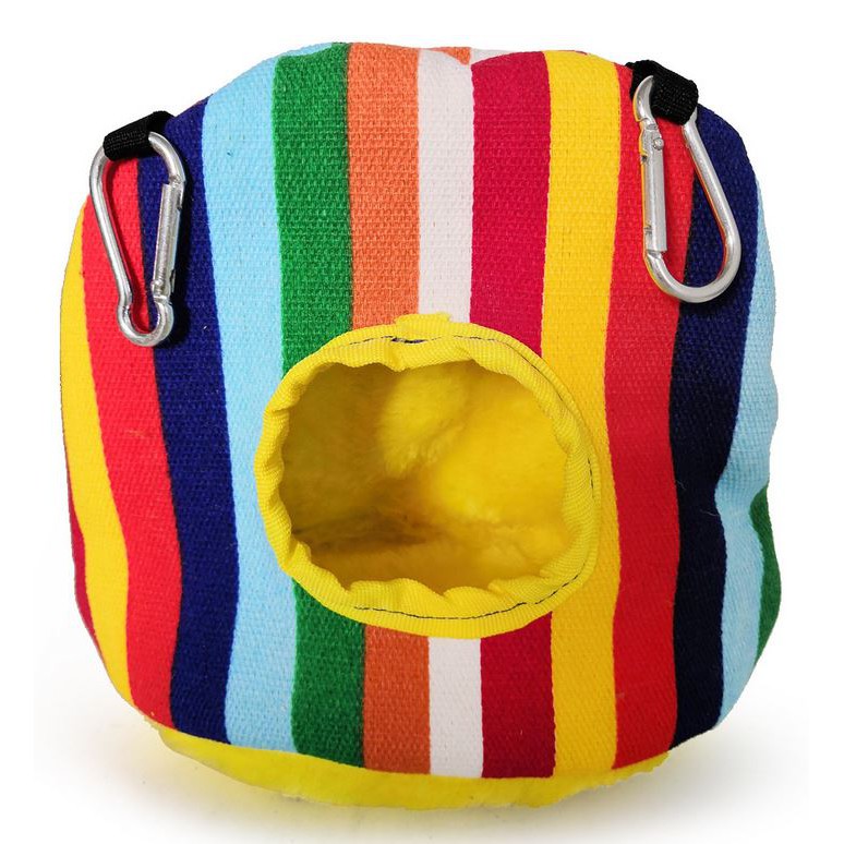 現貨秒出｜保暖必備｜立體圓形鳥屋｜保暖鳥屋｜帳篷鳥屋｜小寵保暖窩｜鸚鵡用品｜小寵用品 | 小動物棉窩 | 翔帥寵物生活館-細節圖4