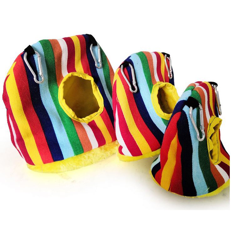 現貨秒出｜保暖必備｜立體圓形鳥屋｜保暖鳥屋｜帳篷鳥屋｜小寵保暖窩｜鸚鵡用品｜小寵用品 | 小動物棉窩 | 翔帥寵物生活館-細節圖9