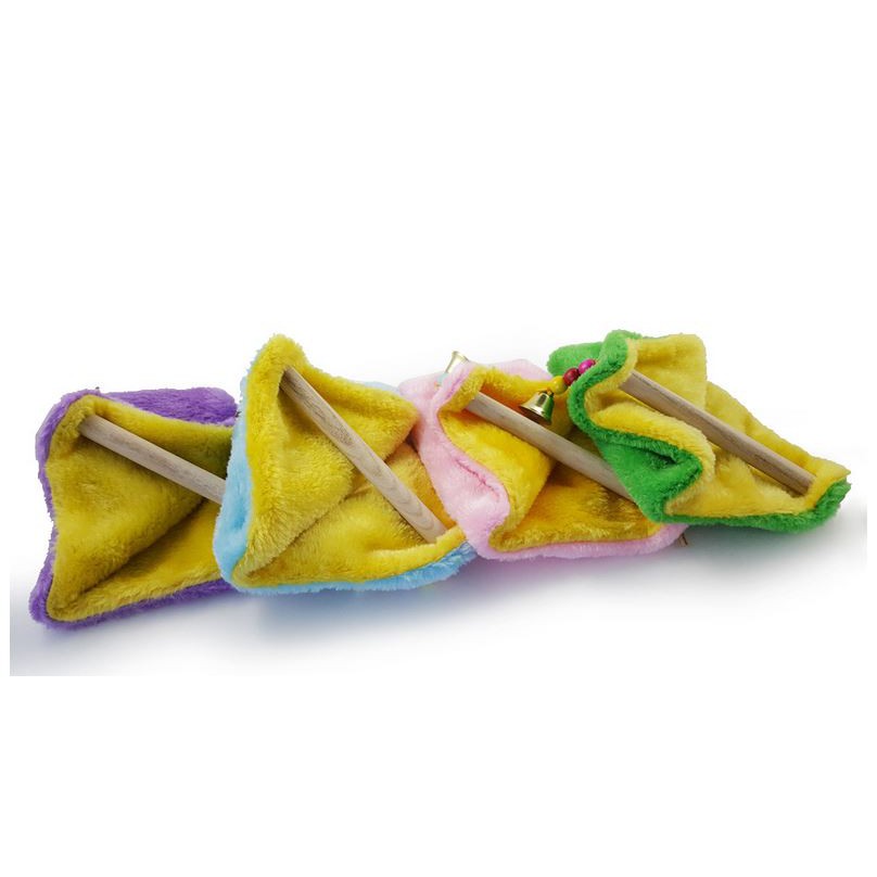 現貨秒出｜保暖必備｜雙色帳篷鳥屋｜帳篷鳥窩｜三角帳篷鳥屋｜鞦韆鳥屋｜鳥窩｜鸚鵡用品｜三角鳥屋｜三角鳥窩｜翔帥寵物生活館-細節圖3