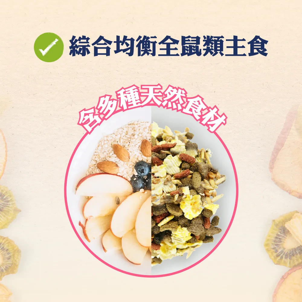 現貨秒出| Pet Village 魔法村 |特級主食|綜合均衡主食|倉鼠飼料|楓葉鼠|三線鼠|乾糧|翔帥寵物生活館-細節圖2