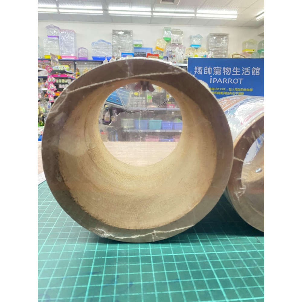 原木休憩木桶 | 原木鳥窩 | 原木鳥屋 | 樹洞 | 小寵原木窩 | 樹屋 | 蜜袋鼯 | 鸚鵡 | 翔帥寵物生活館-細節圖2