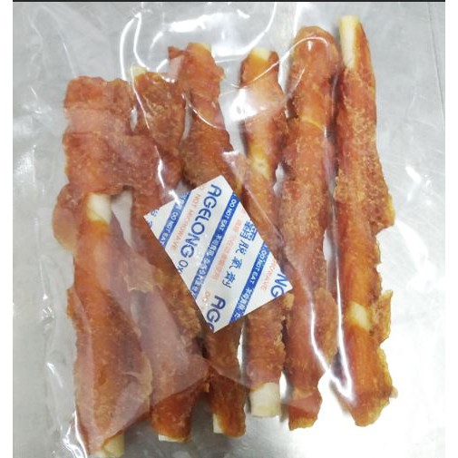 台灣生產牛奶麻花雞肉捲 | 雞肉捲 | 狗零嘴 | 狗飼料 | 寵物零食 | 手作寵物零食| 寵物飼料 | 翔帥寵物生活-細節圖2