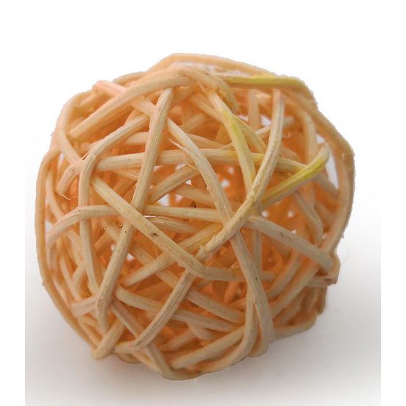 台灣現貨 | 鸚鵡啃咬玩具 | 藤編球 | 稻草球 | 兔兔腳下玩具 | 4顆球玩具套組 | 翔帥寵物生活館-細節圖4