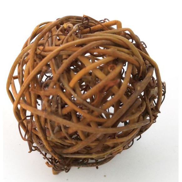 台灣現貨 | 鸚鵡啃咬玩具 | 藤編球 | 稻草球 | 兔兔腳下玩具 | 4顆球玩具套組 | 翔帥寵物生活館-細節圖5