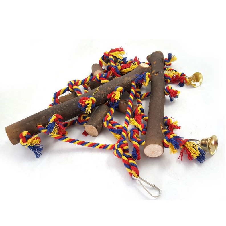 台灣現貨|鸚鵡玩具|原木攀爬網玩具|實木鸚鵡攀爬網|鸚鵡攀爬網|鳥玩具|鳥用品|翔帥寵物生活館-細節圖5