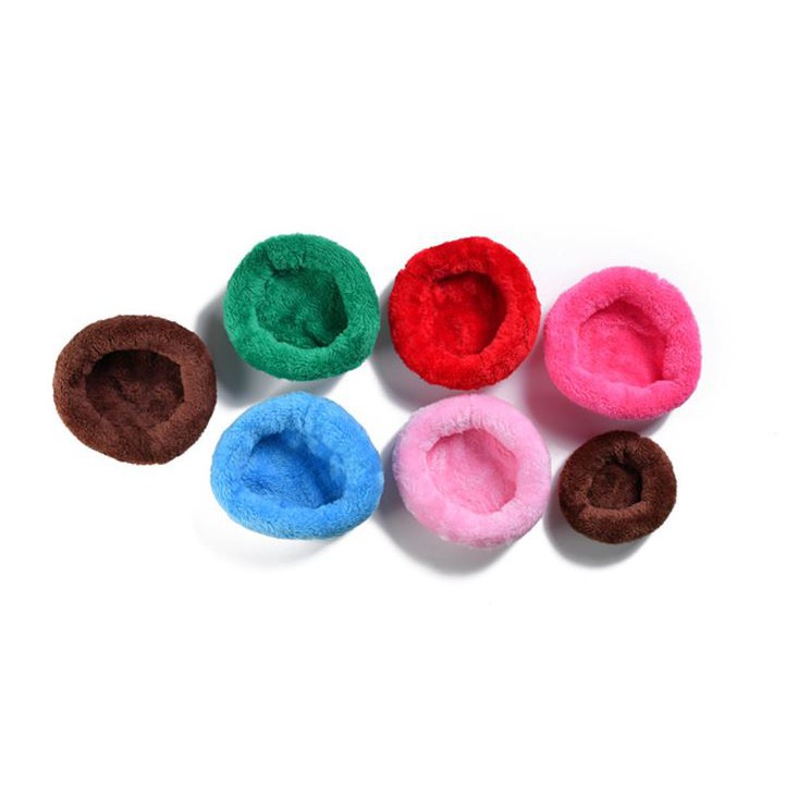 台灣現貨 | 小寵保暖圓扁形棉窩墊 | 小寵保暖窩 | 倉鼠保暖 | 蜜袋鼯保暖 | 翔帥寵物生活館-細節圖3