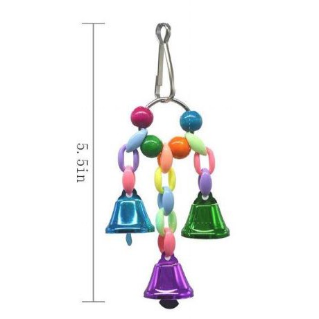 台灣現貨 | 鸚鵡玩具 | 鳥玩具 | 鸚鵡玩具6入組2號 | 鸚鵡玩具套裝 | 鸚鵡啃咬串 | 鞦韆玩具 | 鈴鐺玩具-細節圖2