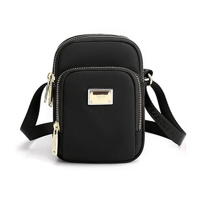 尼龍手機包 肩背包 斜背包 小方包 情人節禮物【緣份小屋】-規格圖7