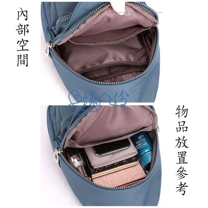 輕巧多功能尼龍後背包 小後背包 小巧後背包 【緣份小屋】-細節圖9