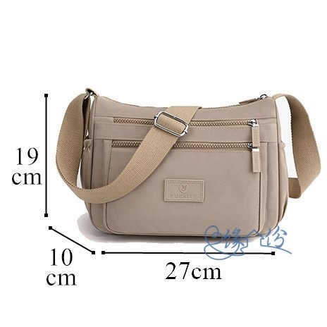 繽紛春色尼龍側背包 時尚包 斜背包 淑女包 單肩包 情人節禮物【緣份小屋】-細節圖4