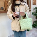 韓風甜美系棉花糖便當袋化妝品收納袋手提袋-規格圖9