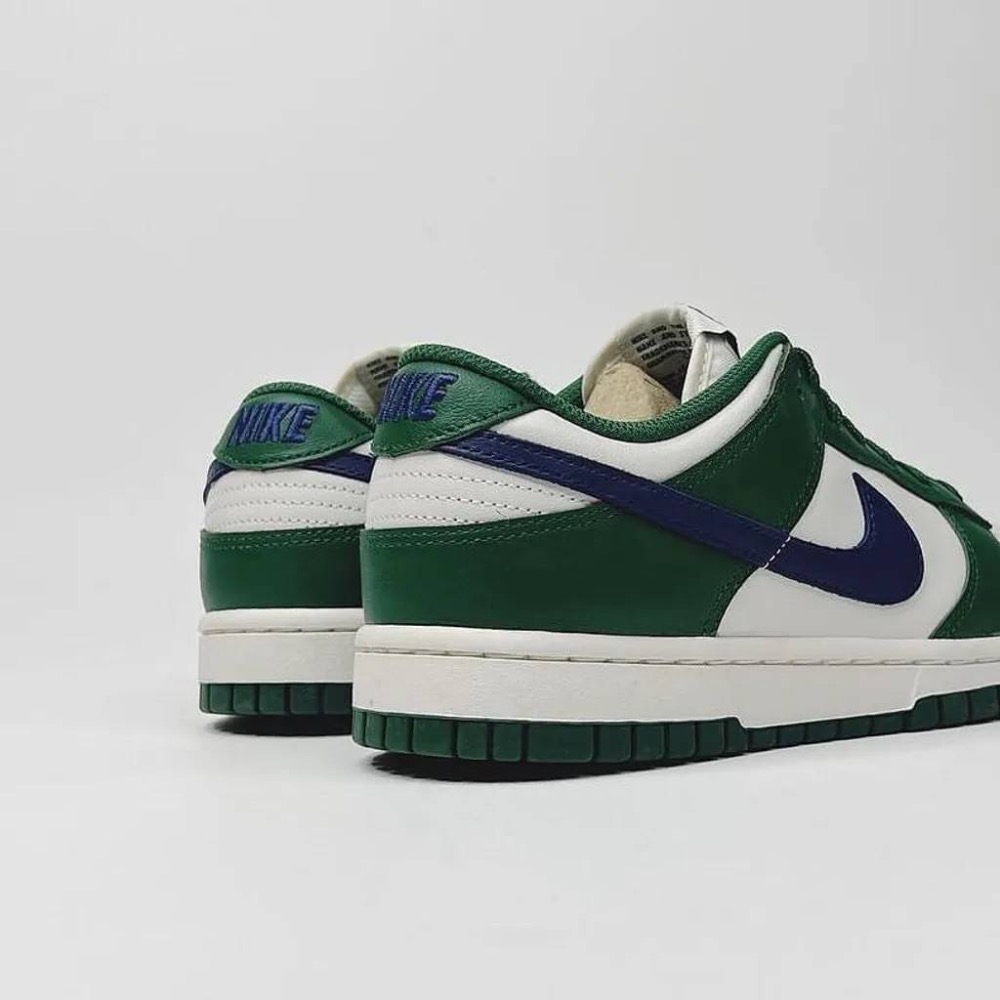 👟Nike Dunk Low 「Green/Midnigit Navy」白綠藍勾 低筒 男女通用款DD1503-300-細節圖8