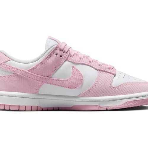 👟Nike Dunk Low 「Pink Corduroy」粉紅燈芯絨 FN7167-100 女鞋-細節圖4