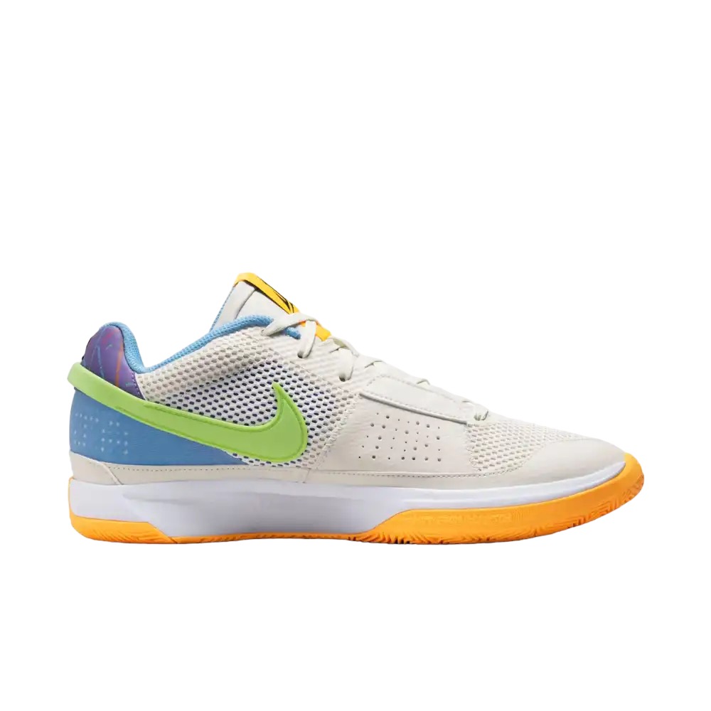 👟NIKE MORANT JA 1 米白DR8785-001 低筒實戰用籃球鞋 男女通用款鞋-細節圖7