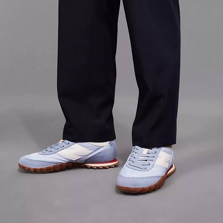 👟New Balance RC30 帶星光的淺北極灰/淺灰藍 URC30VA 男女鞋-細節圖5