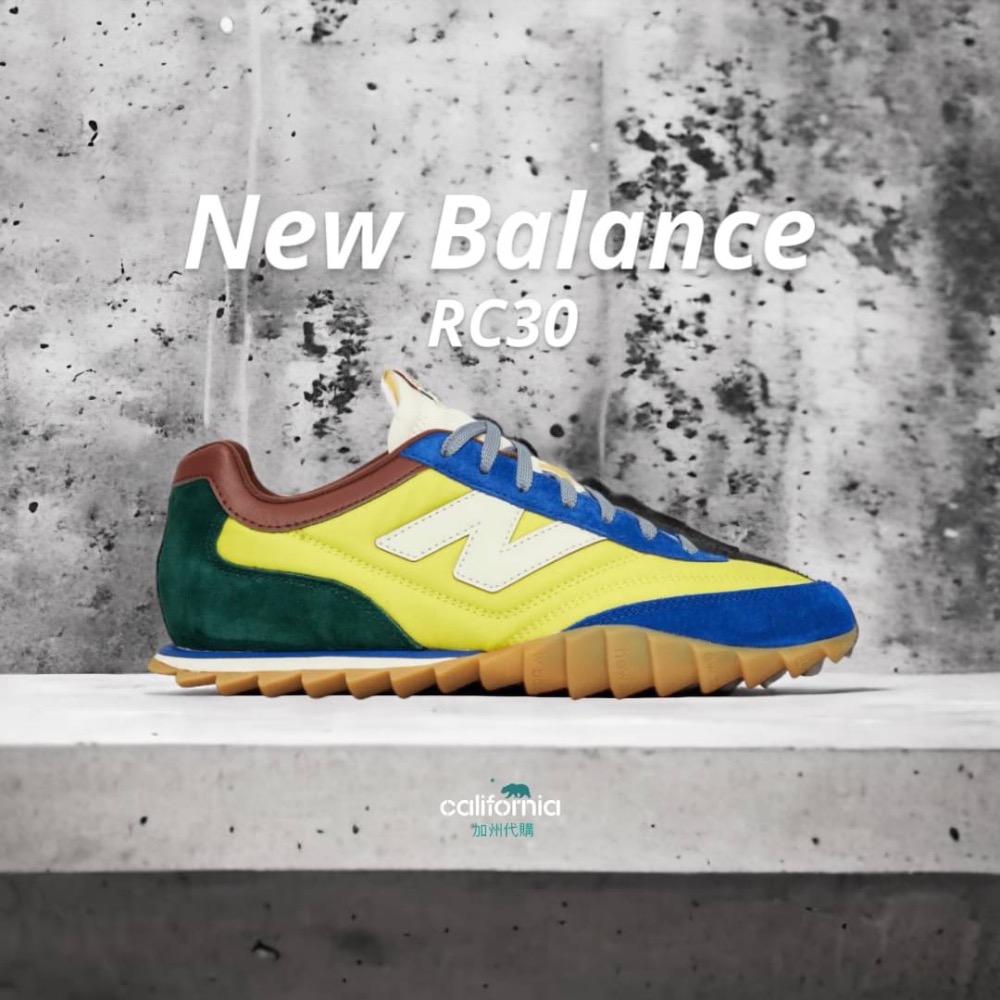 👟New Balance RC30 X聯名JUNYA WATANABE MAN 歐洲時裝秀聯名款 URC30 黃藍 男女