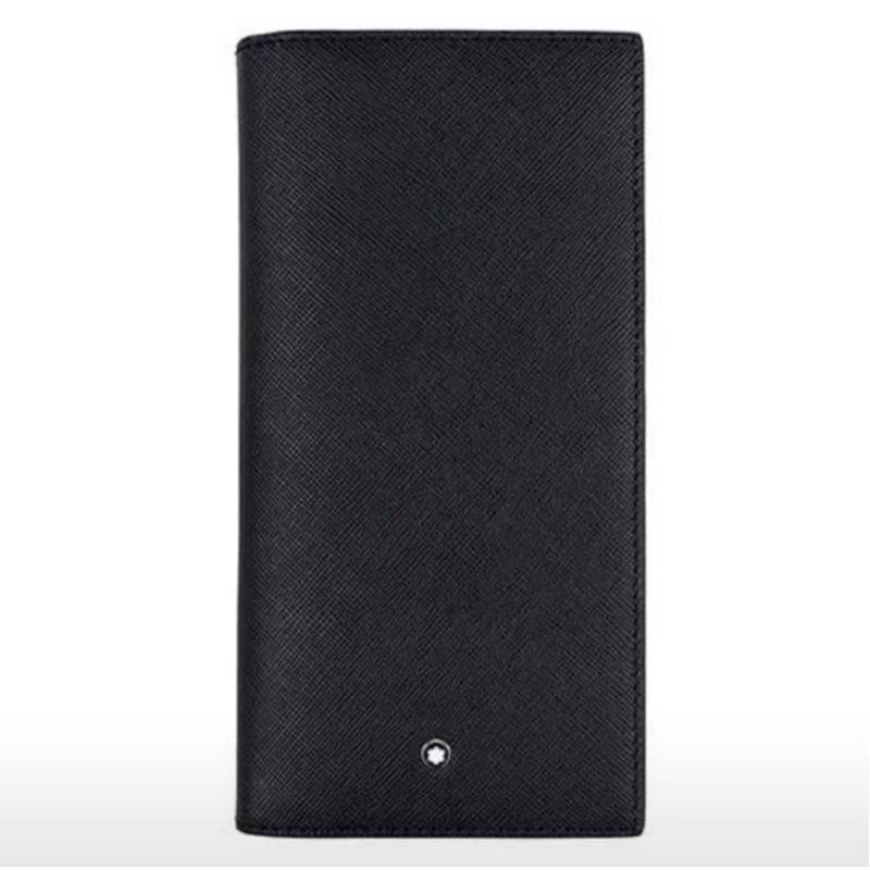 現貨24HR寄出👜Montblanc 萬寶龍 Sartorial匠心系列 牛皮十字紋卡片式長夾-細節圖3