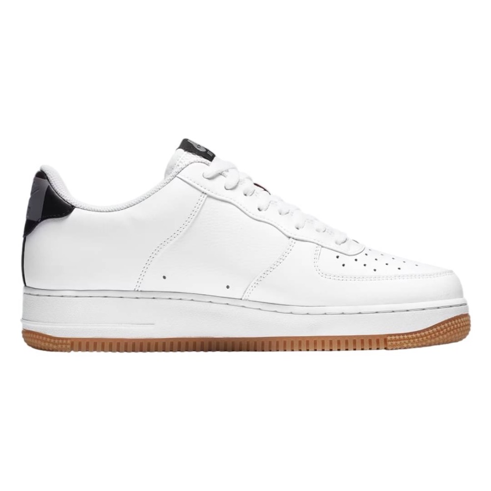 👟NIKE NBA X 聯名NIKE Air Force 1 Low White/Grey/Gum 白灰 男女通用款CT-細節圖7