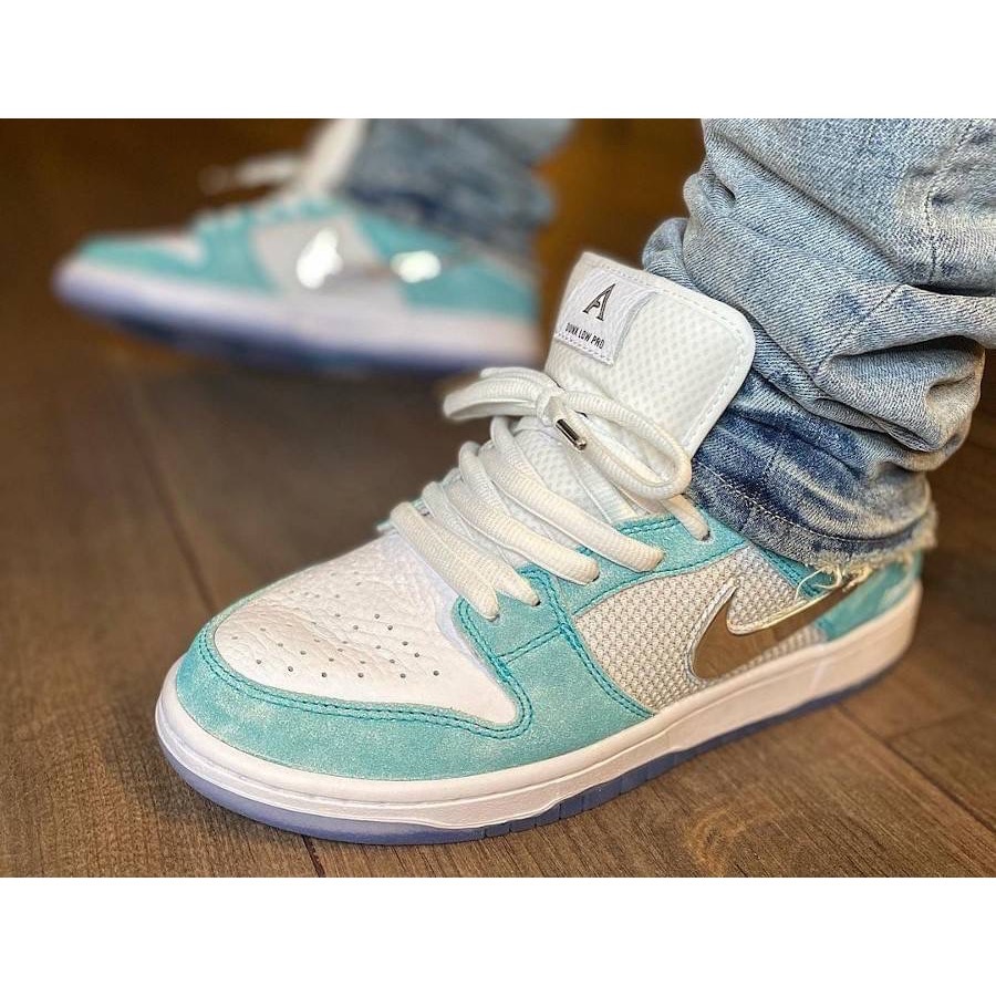 👟April Skateboards x Nike SB Dunk Low “Turbo Green” FZ6106--細節圖8