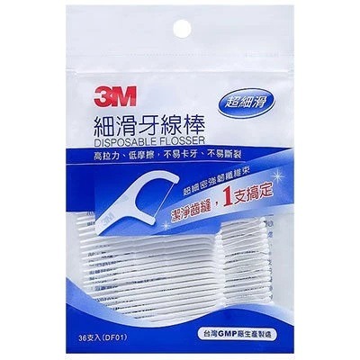3M 細滑 細滑牙線棒 （36支）單包-細節圖2