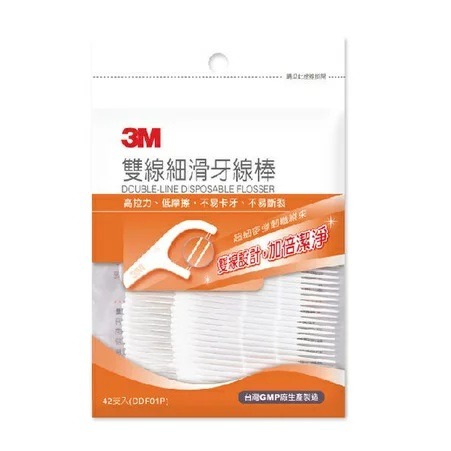 3M 細滑 細滑牙線棒 （36支）單包-規格圖2