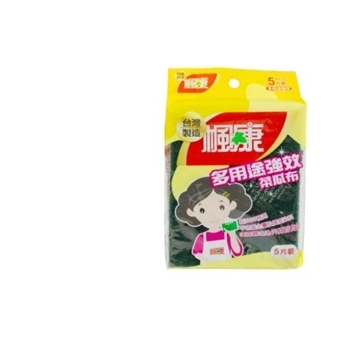 楓康 弧型 海綿 菜瓜布（4入裝）多用途強效菜瓜布 三效海棉菜瓜布 細緻專用菜瓜布 弧形菜瓜布-細節圖3