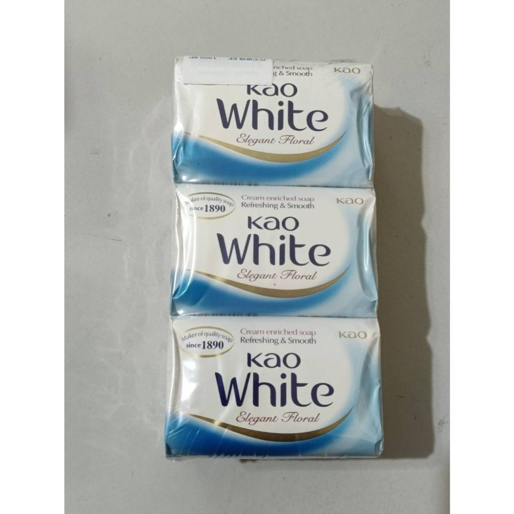 Kao 花王 香皂 清新花香(130g*6) ／優雅花香 130g 6入-規格圖2