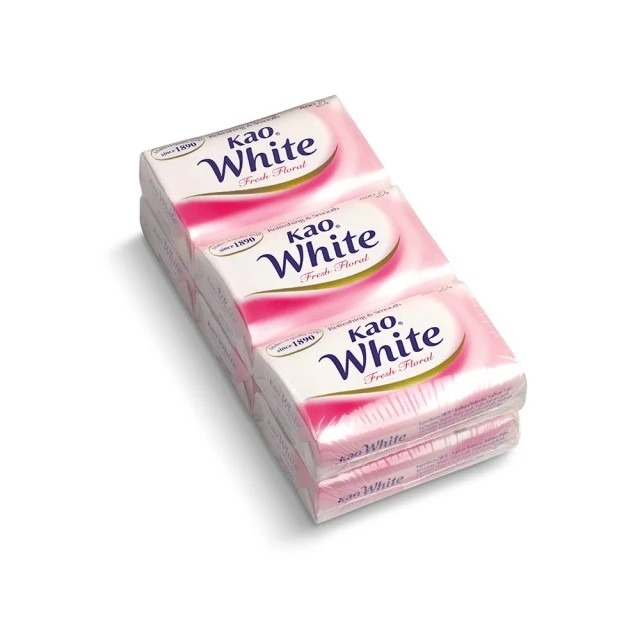 Kao 花王 香皂 清新花香(130g*6) ／優雅花香 130g 6入-規格圖2