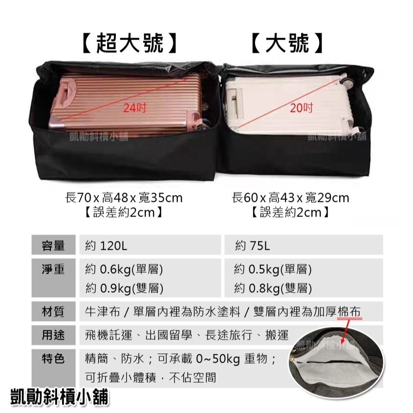 現貨 旅行袋 大容量 耐重 行李包 158航空 托運包 出國留學搬家包 牛津布 防水 折疊 旅行 行李袋 旅行包 搬家-細節圖4
