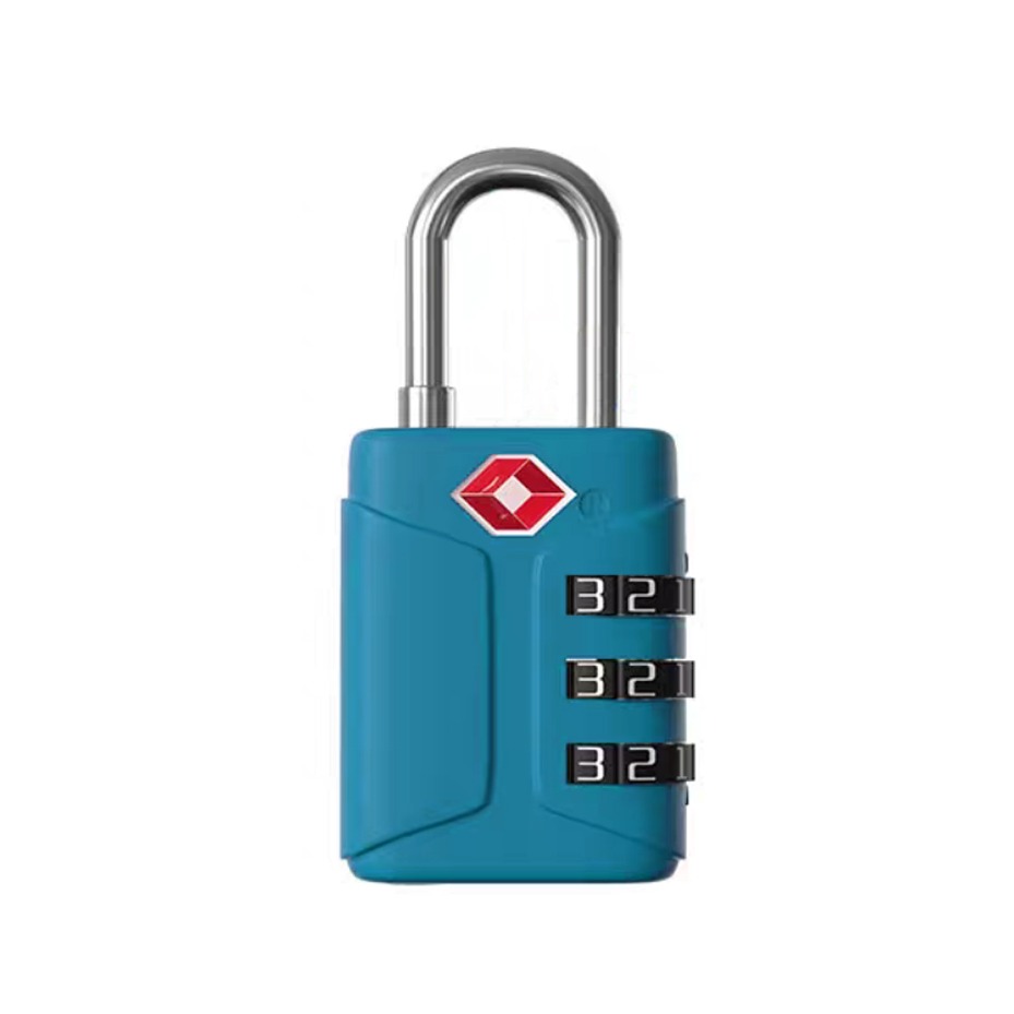 台灣海關密碼鎖 TSA007 密碼鎖 海關鎖 鋼繩鎖 行李箱鎖 健身房鎖 旅行鎖 出國行李箱防盜鎖 登機旅行用品-規格圖9