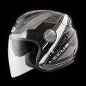 ZEUS ZS-625 素色/透明六角碳纖 FF25 彩繪透明碳纖 內置墨片 3/4罩安全帽-規格圖6