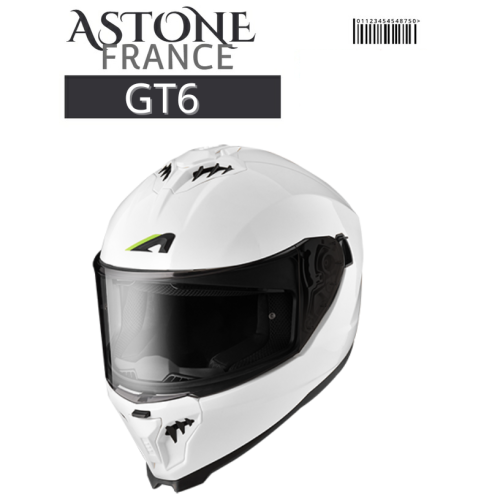 ASTONE GT6 素色 歐盟ECE22.06認證 全罩式安全帽