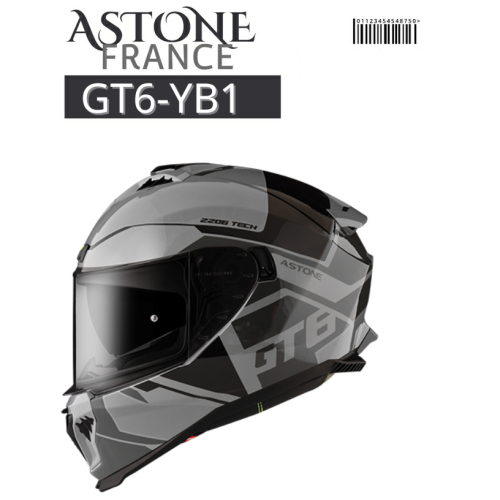 ASTONE GT6 YB1 彩繪 歐盟ECE22.06認證 全罩式安全帽