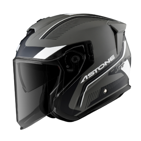 ASTONE DJ14 BQ1 內墨片 EPS內襯導氣設計 半罩安全帽-規格圖5