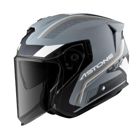 ASTONE DJ14 BQ1 內墨片 EPS內襯導氣設計 半罩安全帽-規格圖5