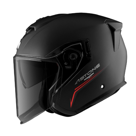 ASTONE DJ14 素色 內墨片 EPS內襯導氣設計 半罩安全帽-規格圖6