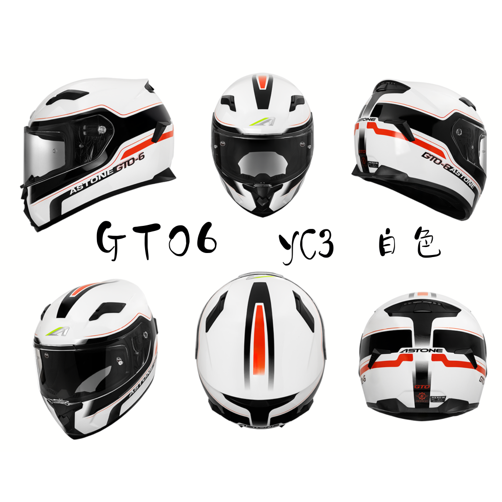 ASTONE GTO6 YC3 彩繪  ECE22.06認證 CNS加強型  全罩安全帽-細節圖4