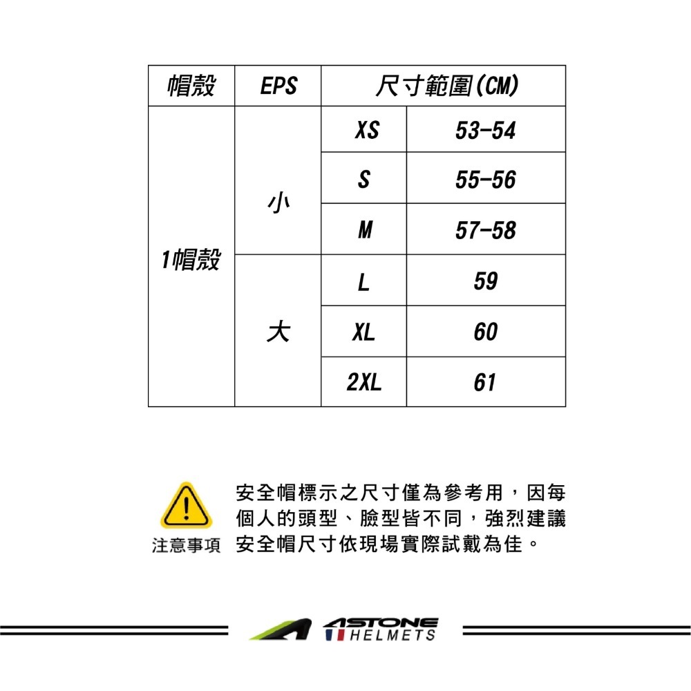 ASTONE GTO6 YC3 彩繪  ECE22.06認證 CNS加強型  全罩安全帽-細節圖6