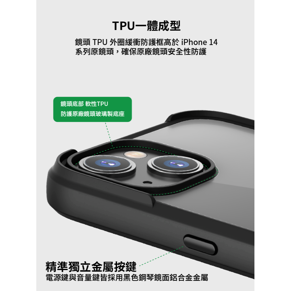 現貨 imos  iPhone 14 14 Plus 14 Pro 14 Pro Max  美國軍規認證雙料防震保護殼-細節圖4
