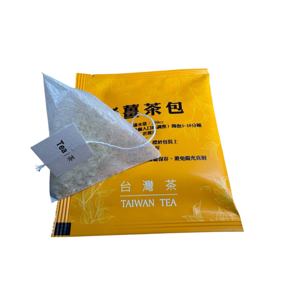 老薑茶包 三角茶包10包入 薑汁先生 薑母茶 薑茶 老薑 茶包 老薑片 純薑茶 無添加可回沖至無味-細節圖3