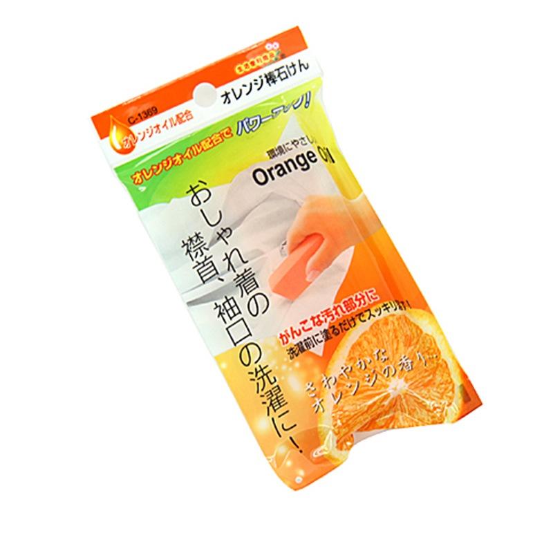 (當日出貨)日本製去污柑橘皂 洗衣皂 去漬皂 橘油去污皂 清潔皂 日本去污棒 橘皂 柑橘皂【A041】-細節圖3