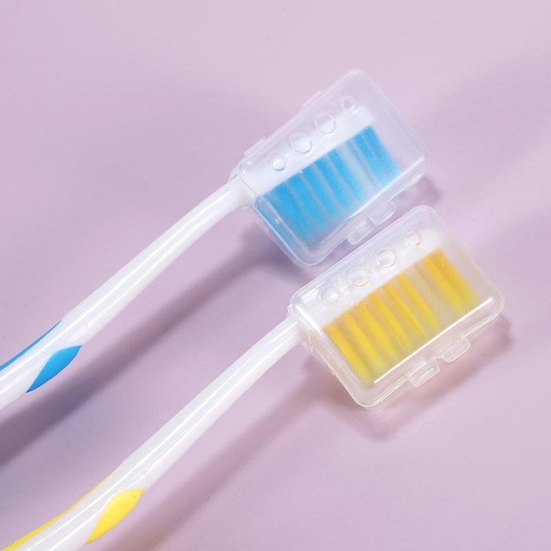 (當日出貨)4入組吸盤式兒童牙刷 兒童牙刷 軟毛 刷頭 牙刷 兒童細軟毛牙刷 站立兔子牙刷 站立小熊牙刷【A033】-細節圖4