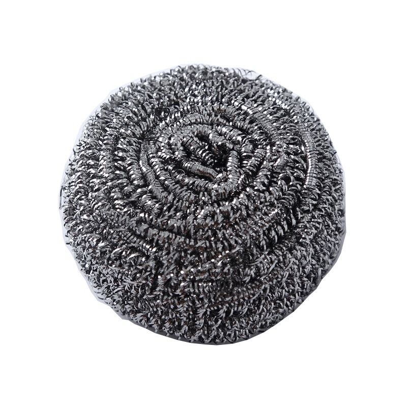 不鏽鋼球刷50g/30g/19g 不銹鋼 球刷 鐵刷 鍋刷 鋼刷球 油炸鍋 煎鍋 廚具清潔洗鍋刷(A156)-細節圖3