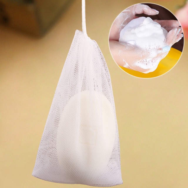 (當日出貨)起泡網 肥皂袋 肥皂網袋 起泡袋 香皂袋 可掛式肥皂起泡袋(A024)-細節圖2